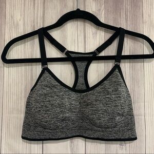 VSX Victoria’s Secret Sport Black and Grey Sports Bra Size Medium M